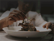 Tablet Screenshot of fiorestaurant.com